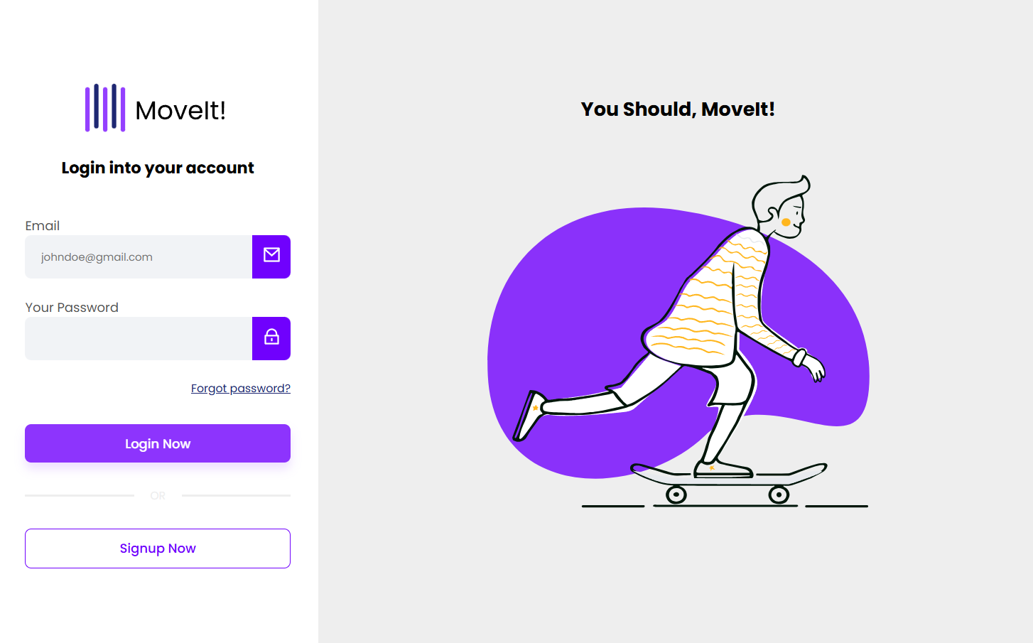 Capa Login - page